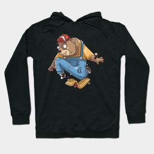 Jumping Bear Hoodie